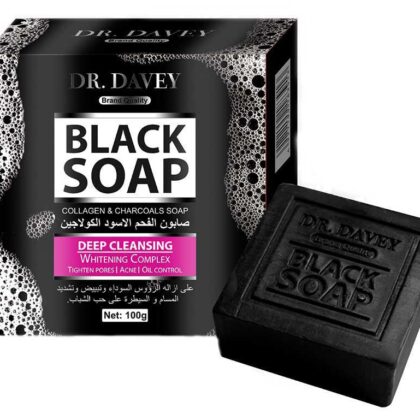 Dr Davey Black Soap Collagen & Charcoal